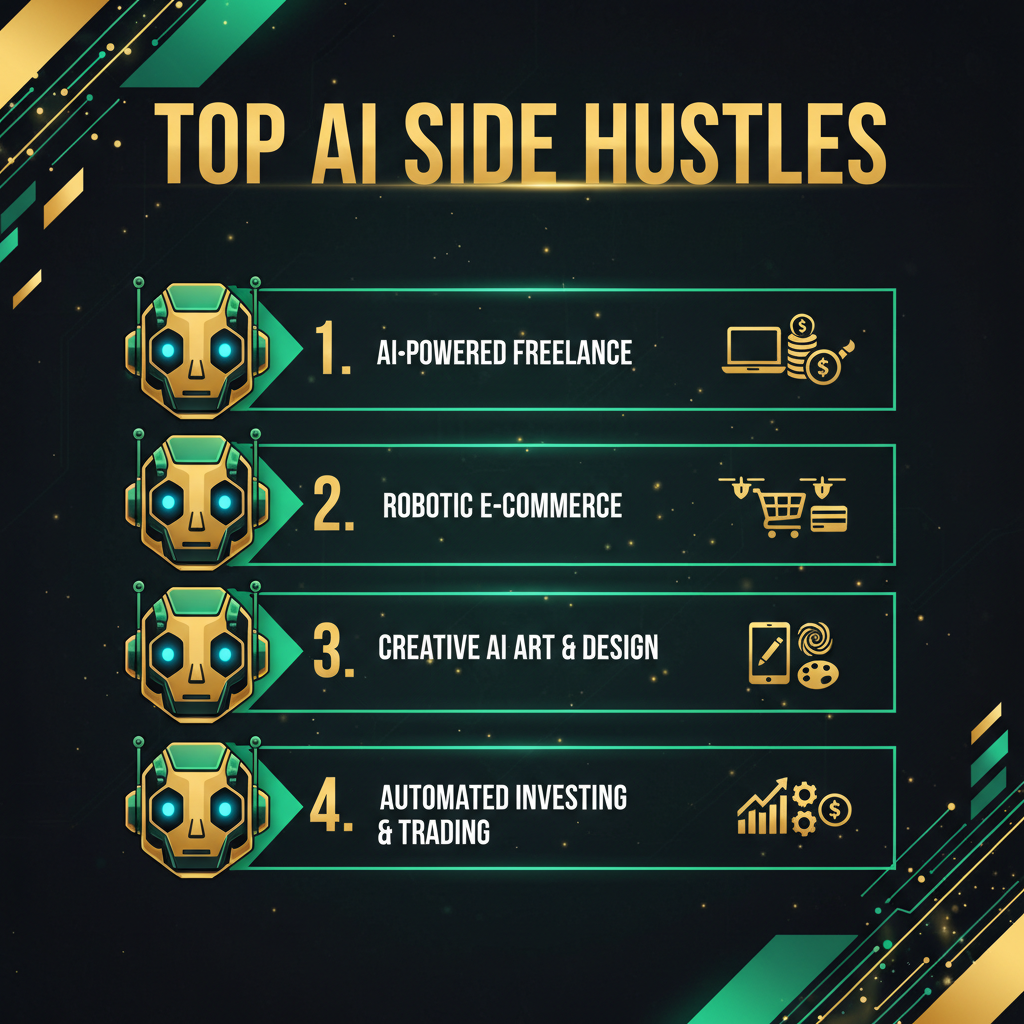 top 10 ai side hustles